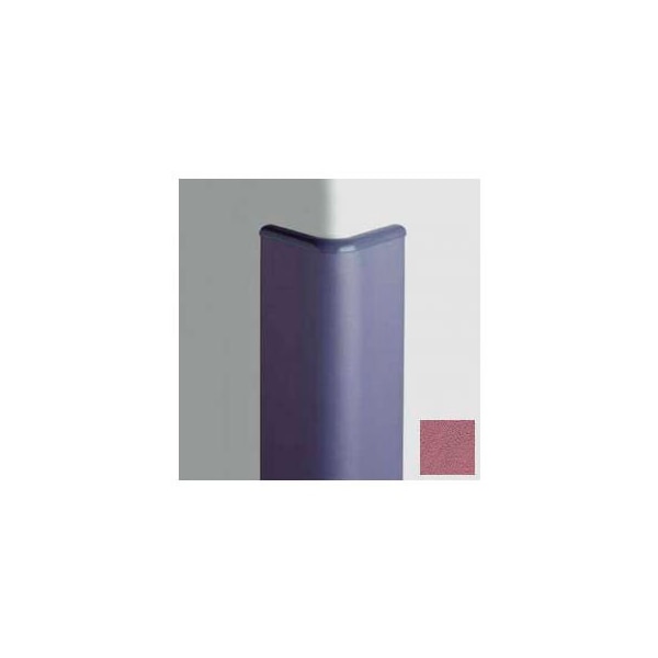 Pawling Surface Mounted Corner Guard Bullnose 90Deg, 3'' Wings, 12'H W/Caps, Victorian Rose CG-30-12-304 - main